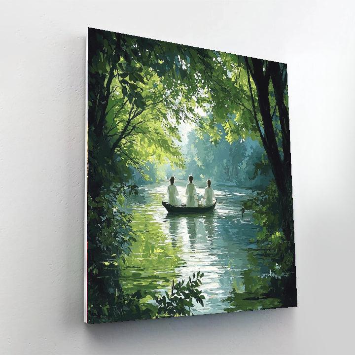 Moments Of Calm Number Painting