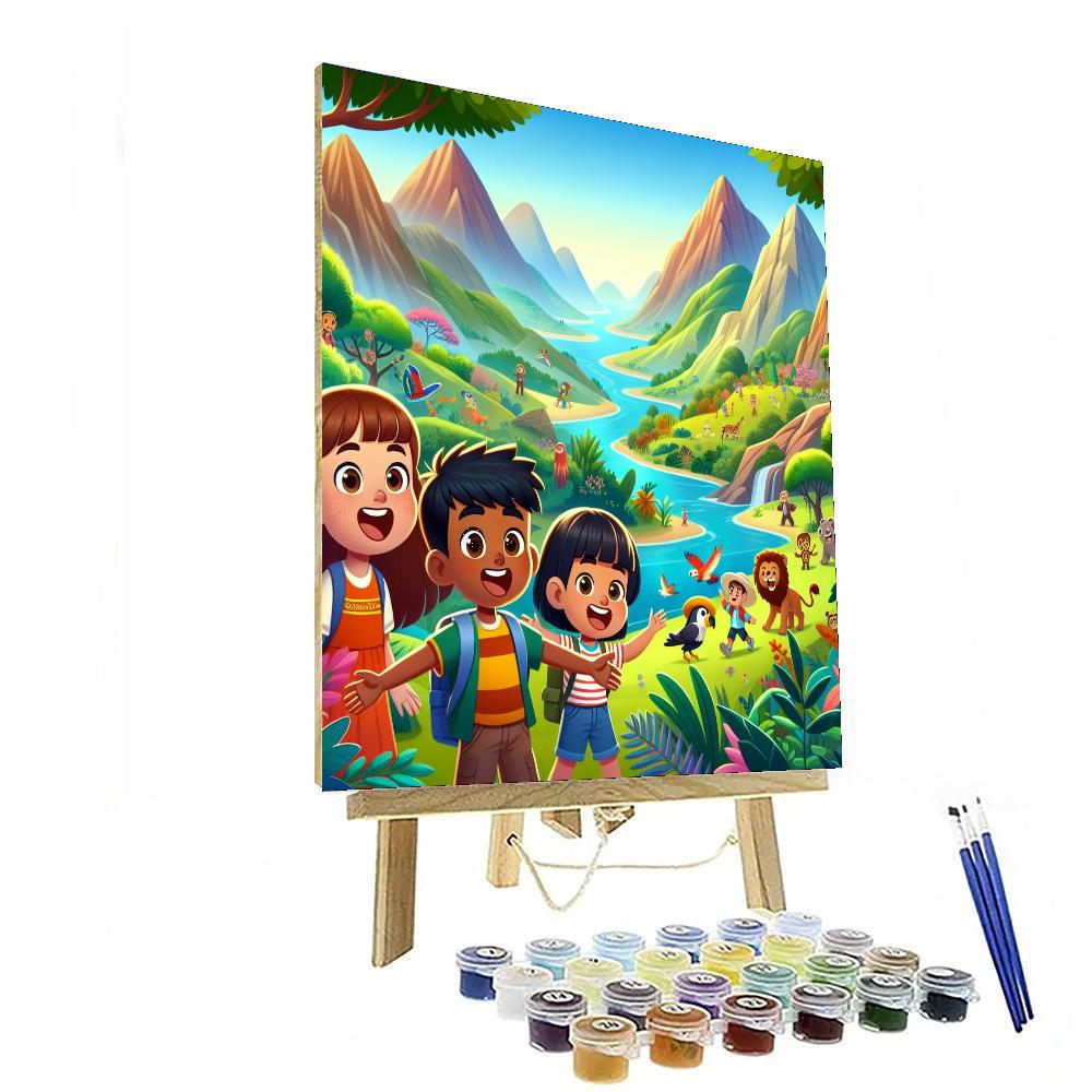 Exploration Extravaganza Paint By Numbers