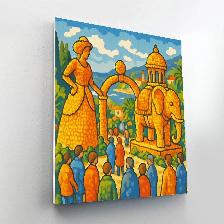 La Fête Du Citron - France Paint By Number