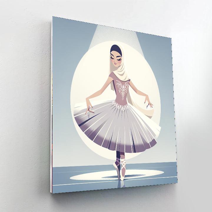 Ballet Ballerina Dream DIY Paint By Numbers
