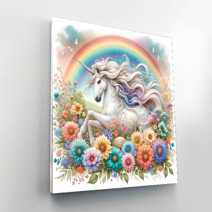 Fantasy Unicorn Paint By Color