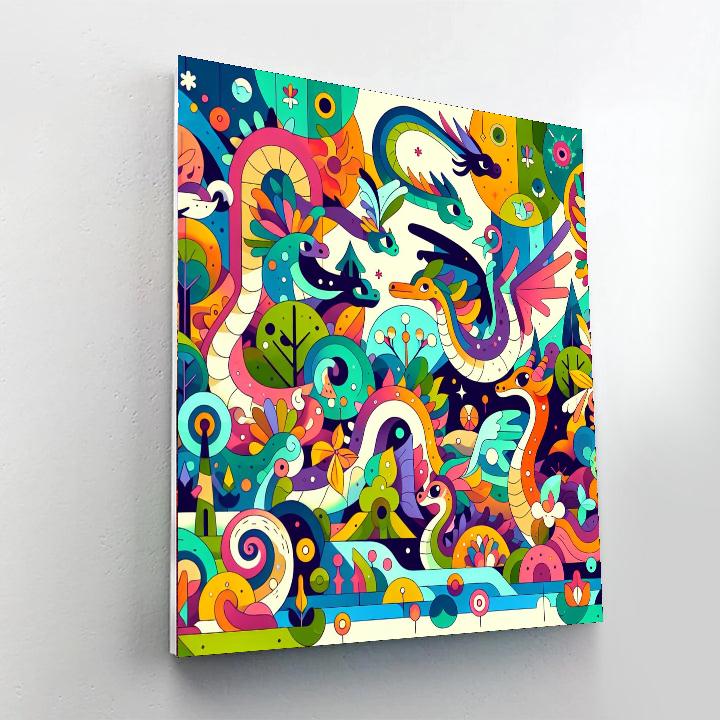 Mystic Legends Number Painting