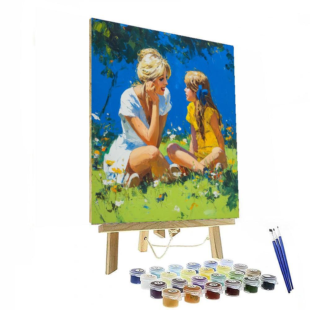 My Best Friend, My Mom Numbered Painting Kits