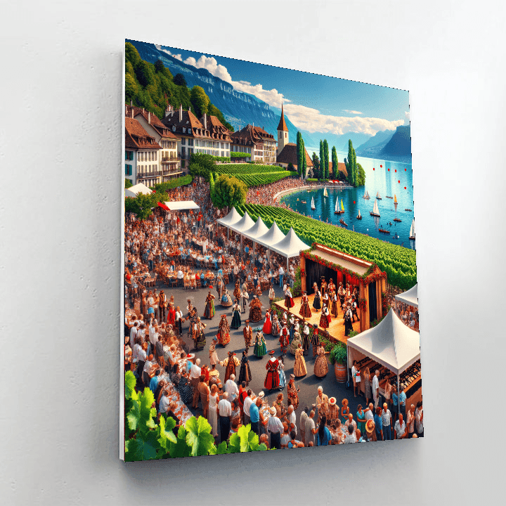 Fête Des Vignerons - Switzerland Paint By Number
