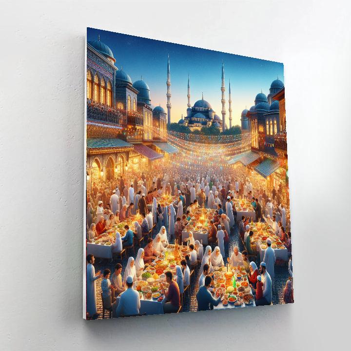 Eid Al-fitr Festival - Istanbul, Turkey Paint By Number