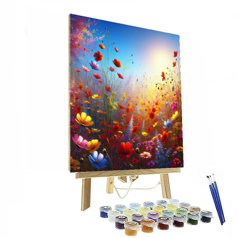 Spring Meadow Celebration Paint By Color