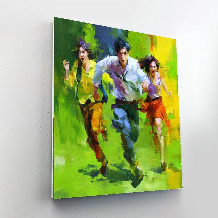 Playful Days Ahead DIY Paint By Numbers