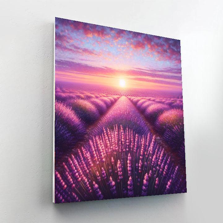 Lavender Fields Escape Paint By Color