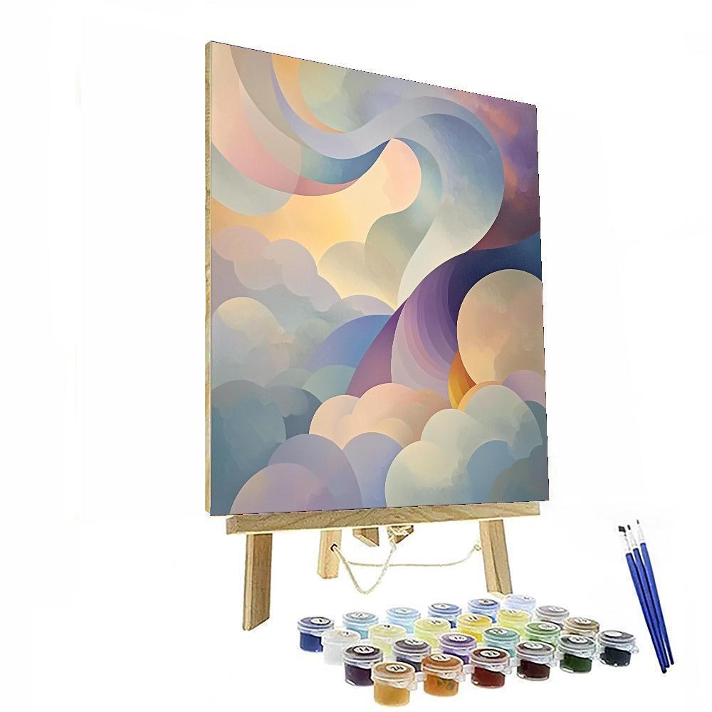 Michelangelo Inspired Mythical Realm  DIY Paint By Numbers