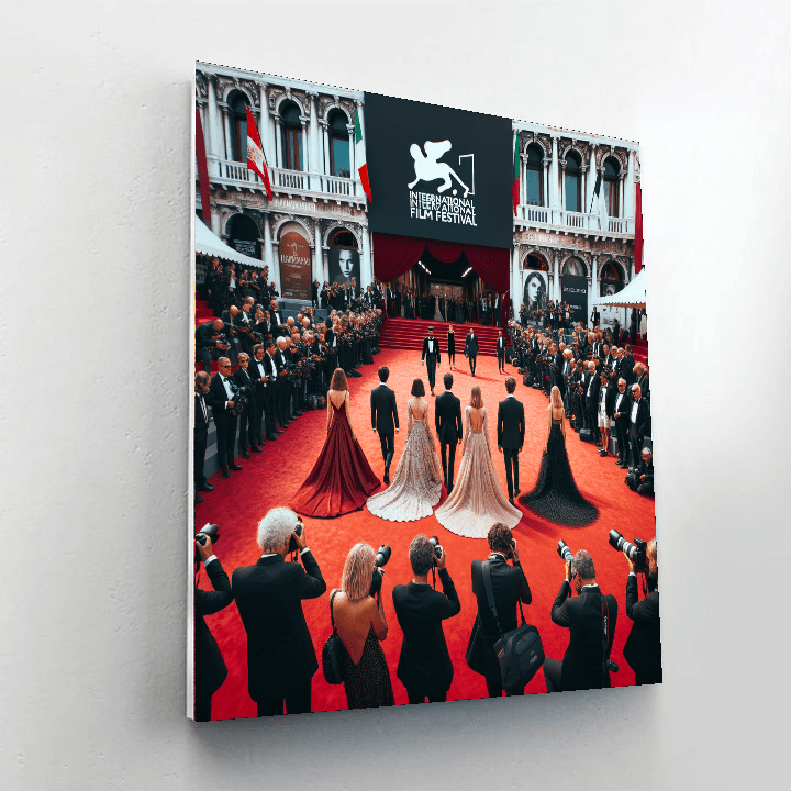 Venice Film Festival - Italy Painting By Numbers Kit