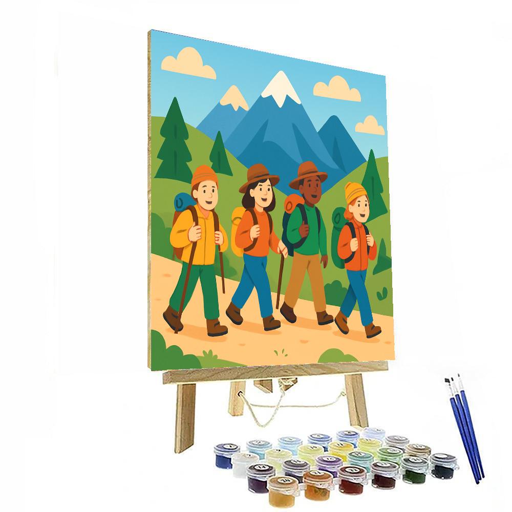 Mountain Mystery Expedition Paint By Color