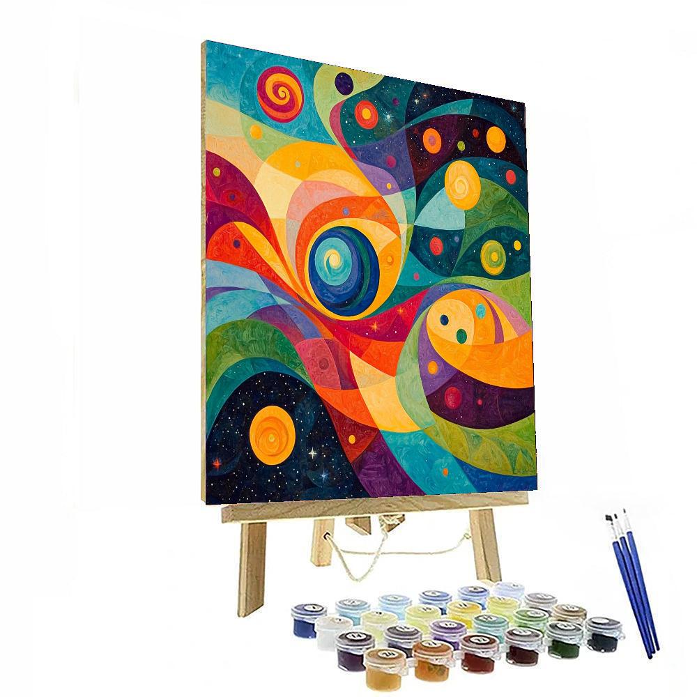 Henri Matisse Inspired The Solar Symphony  Number Painting