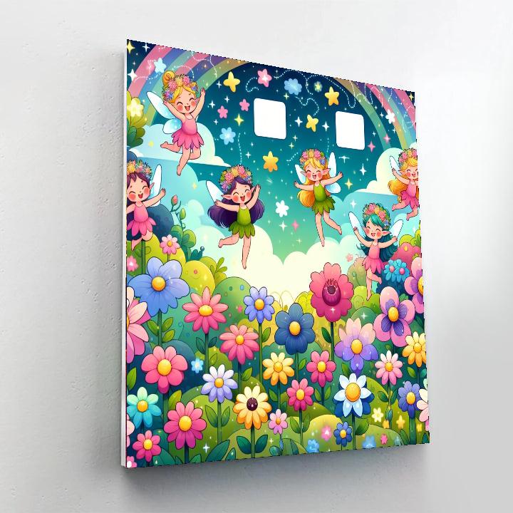 Garden Pixie Magic Paint By Color