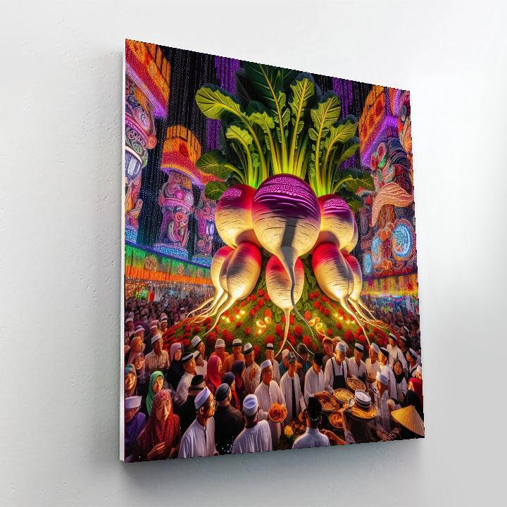 Noche De Rábanos - Oaxaca, Mexico Paint By Number