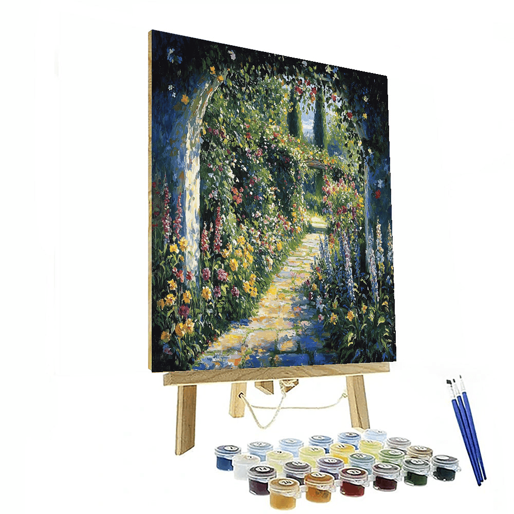 Pierre-Auguste Renoir Inspired Secret Garden Escape  Numbered Painting Kits