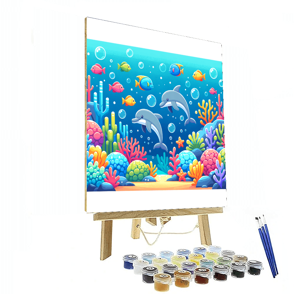 Magical Ocean Treasures Paint By Number