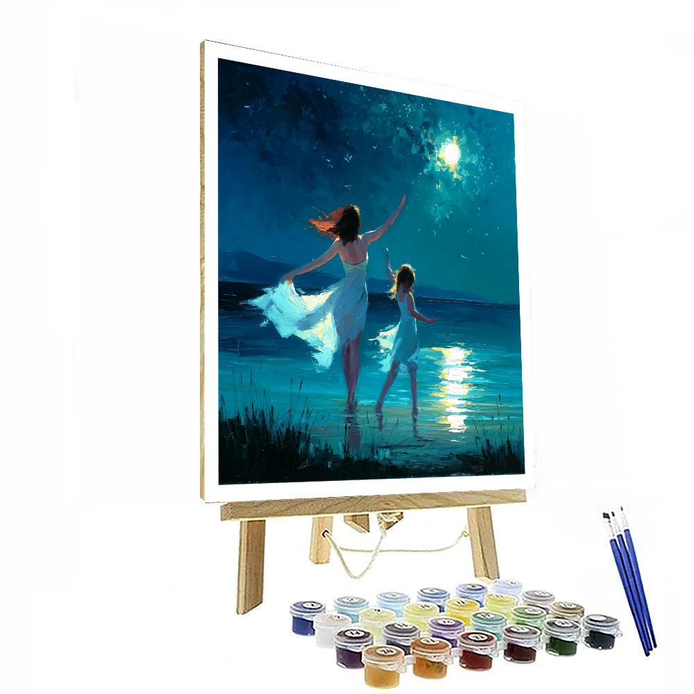 Moonlit Dance Of Motherhood DIY Paint By Numbers