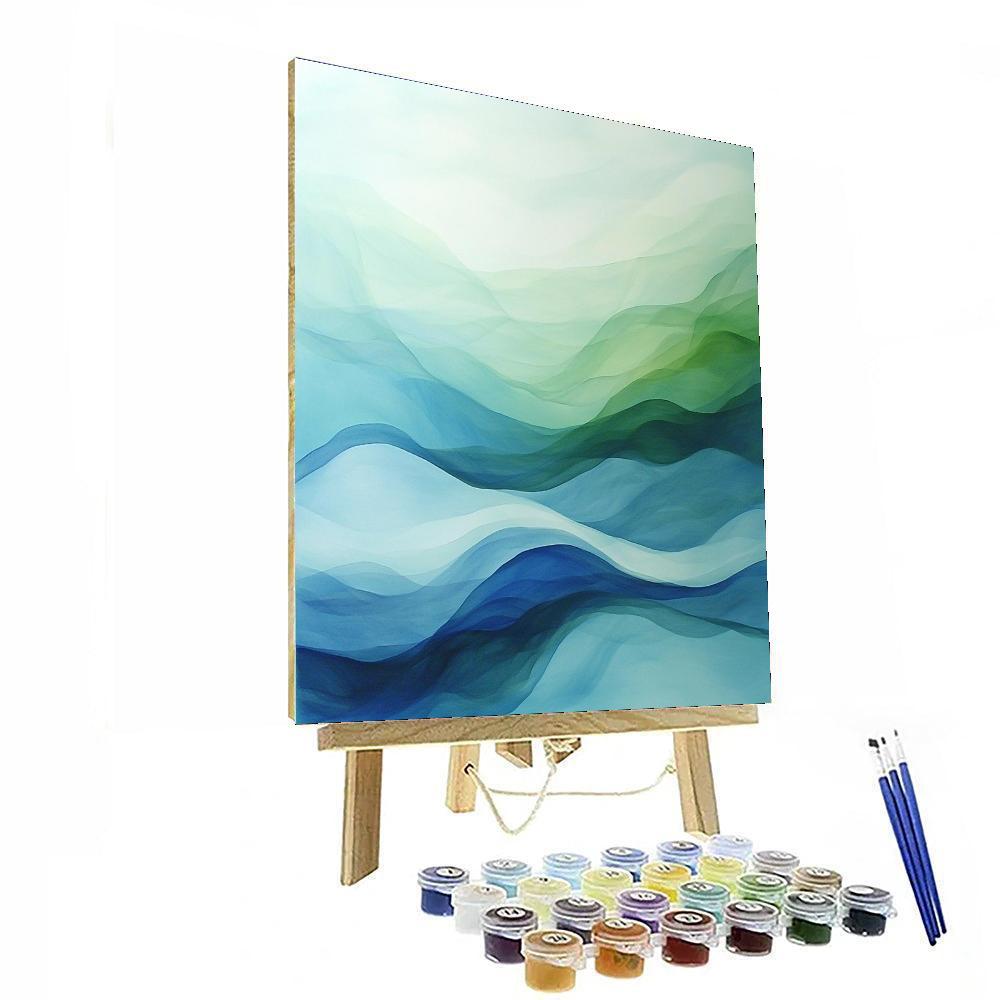 Nandalal Bose Inspired Rhythm Of The River  Paint By Numbers