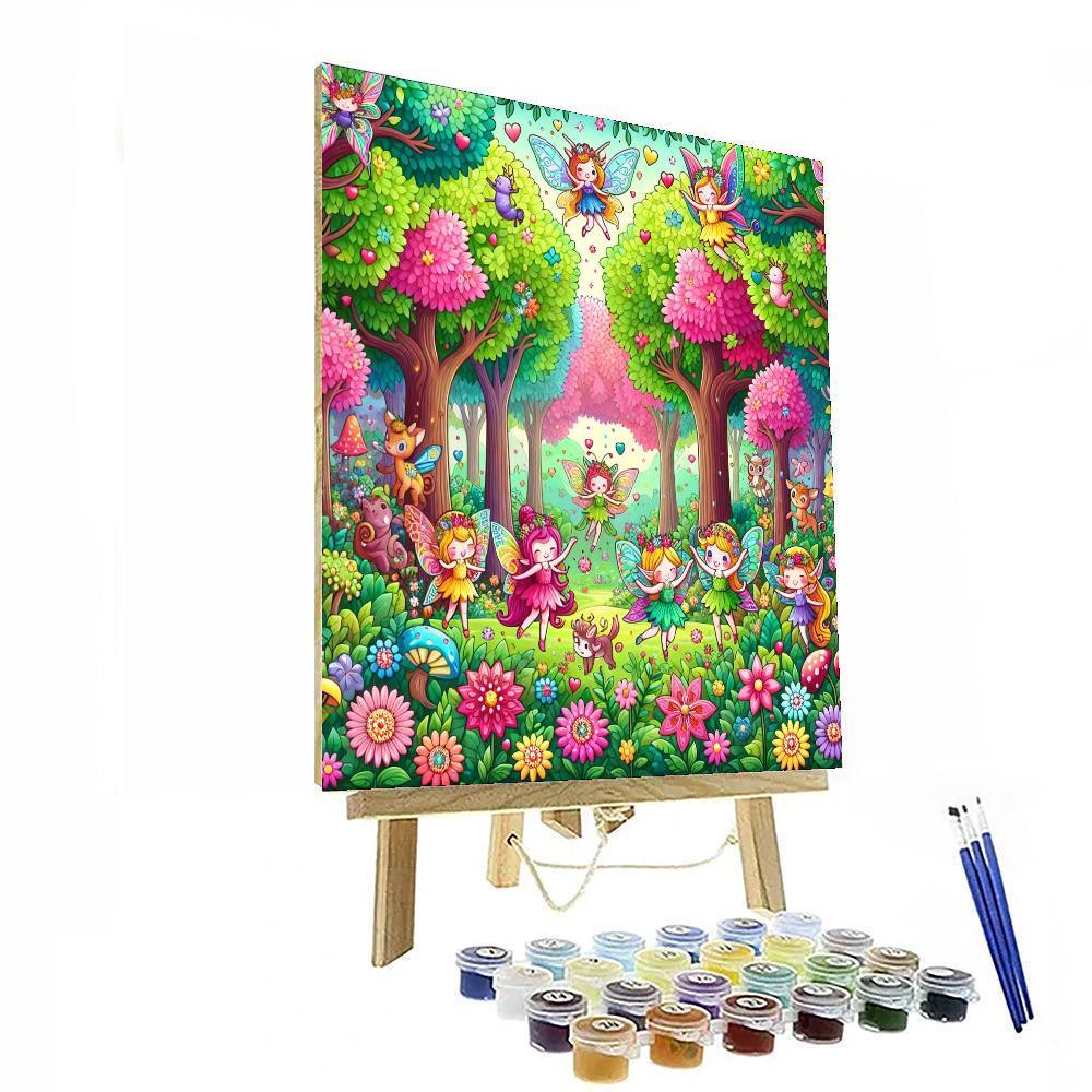 Magical Forest Exploration Paint By Numbers