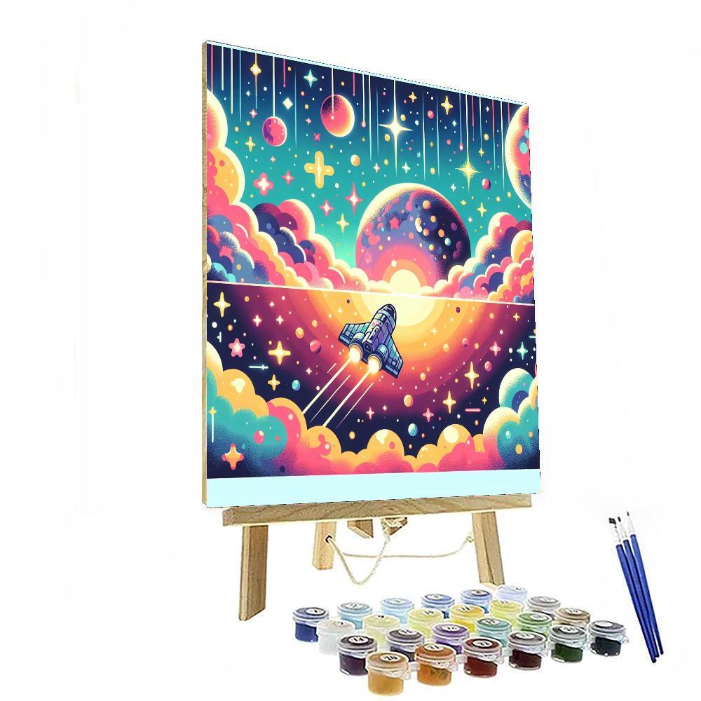 Starlight Space Odyssey Numbered Painting Kits