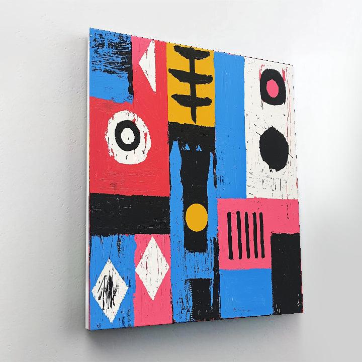 Jean-Michel Basquiat Inspired Resonance Of Culture  Paint By Numbers Kits