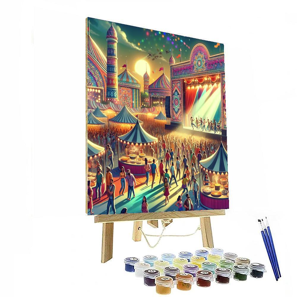 Austin City Limits Music Festival - Usa Number Painting