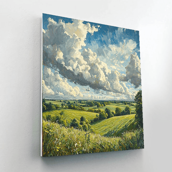 John Constable Inspired Constable's Countryside Tranquility  Painting By Numbers Kit
