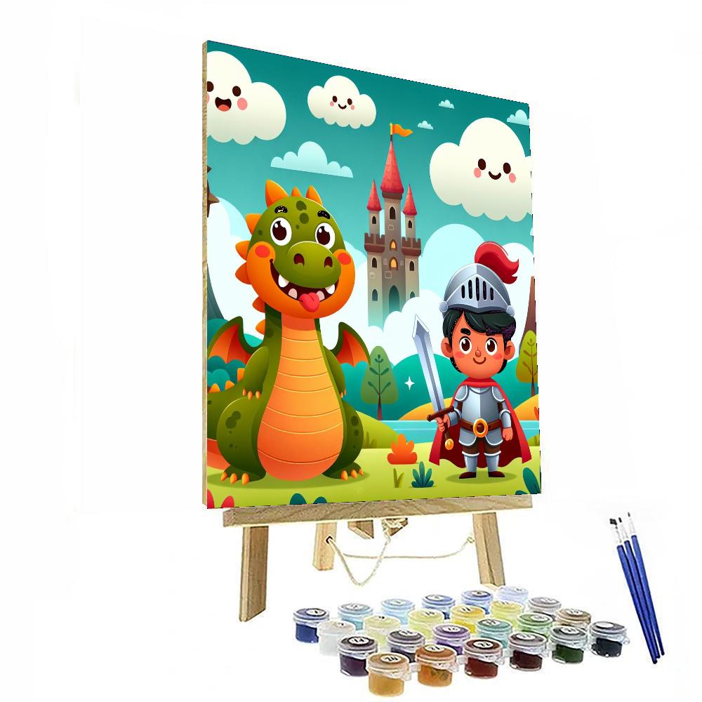 Fabulous Fantasy Fables Paint By Numbers