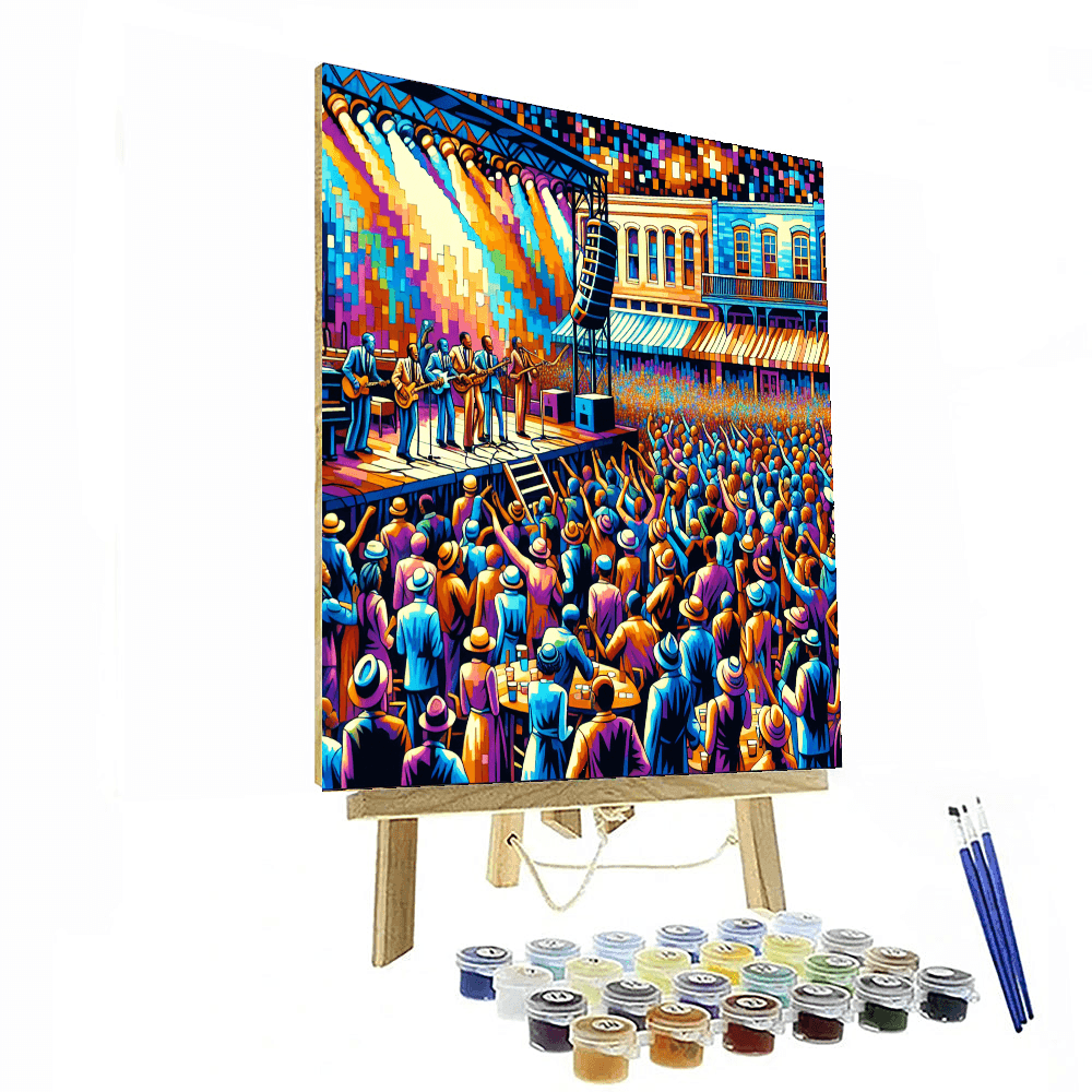 Beale Street Music Festival - Usa Number Painting