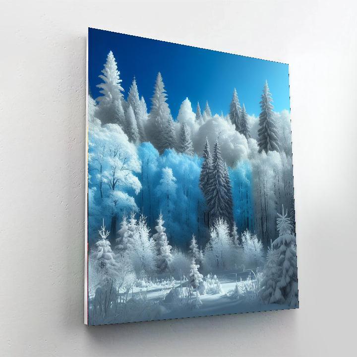 Winter's Gentle Touch DIY Paint By Numbers