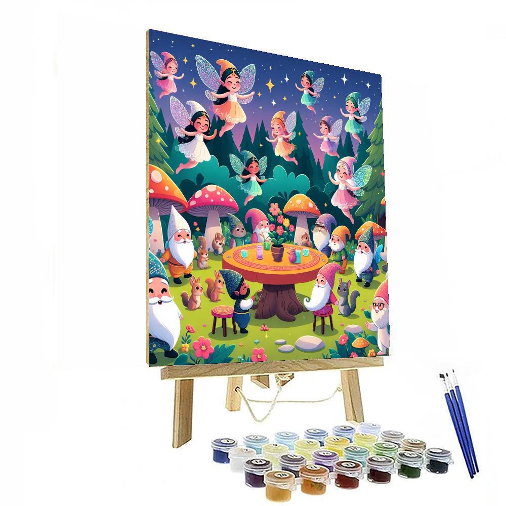 Fanciful Fairyland Fiesta Paint By Numbers