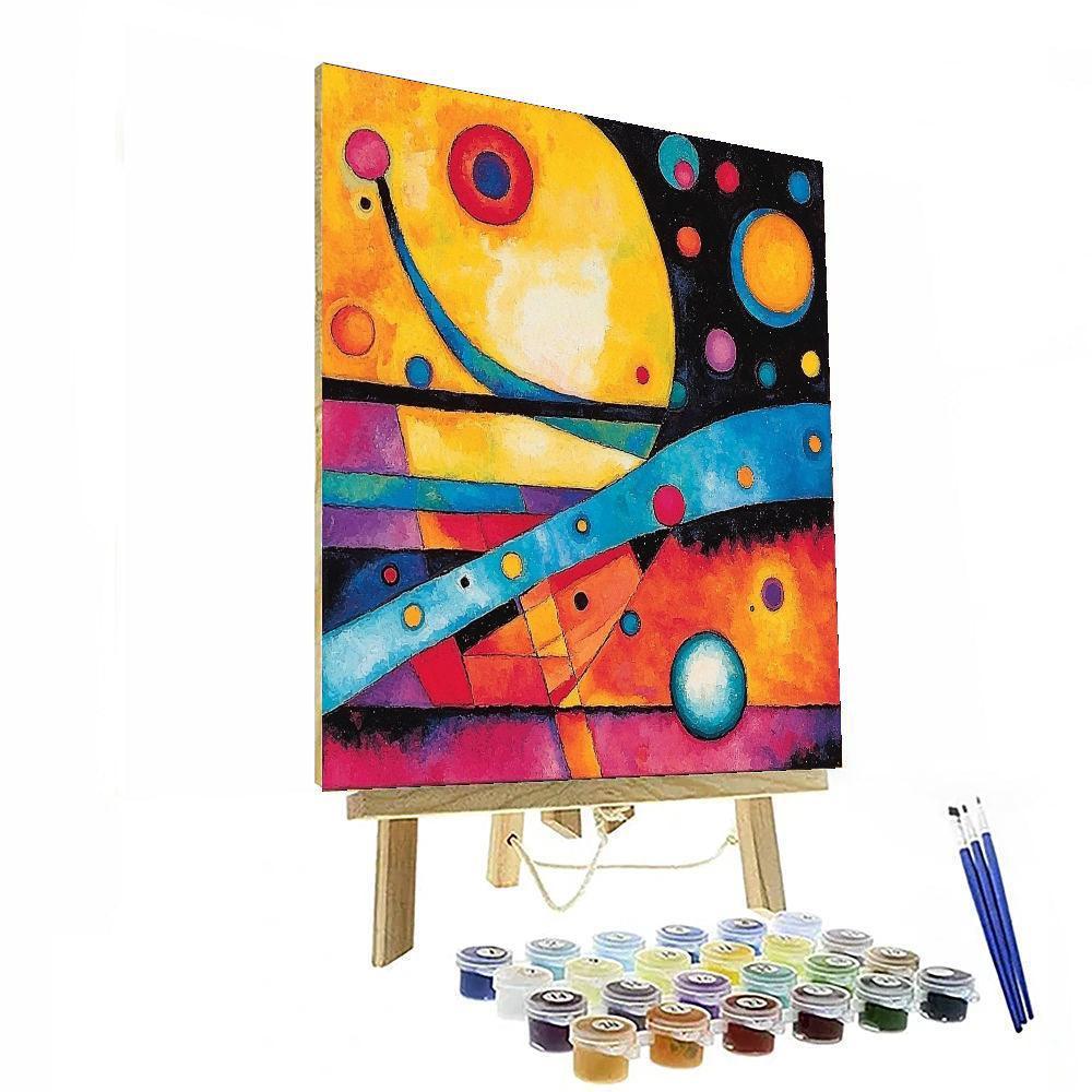 Wassily Kandinsky Inspired Abstract Visions Of Freedom  Numbered Painting Kits