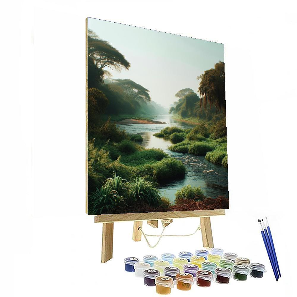 Rustic Riverbank Haven Paint By Numbers Kits