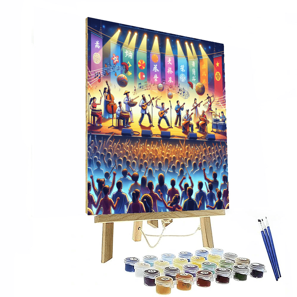 Harbin International Music Festival - China Painting Number Kit