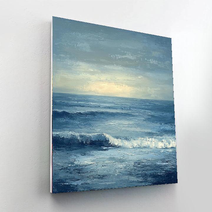 Edgar Degas Inspired Ethereal Ocean Mist  Painting Number Kit