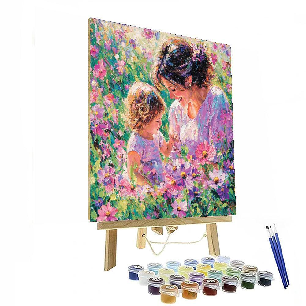 Forever Blossoming DIY Paint By Numbers