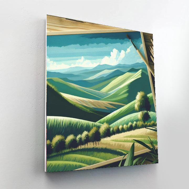 Quiet Countryside Retreat Paint By Numbers