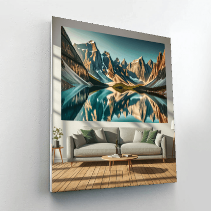 Mountain Adventure Landscape Paint By Numbers