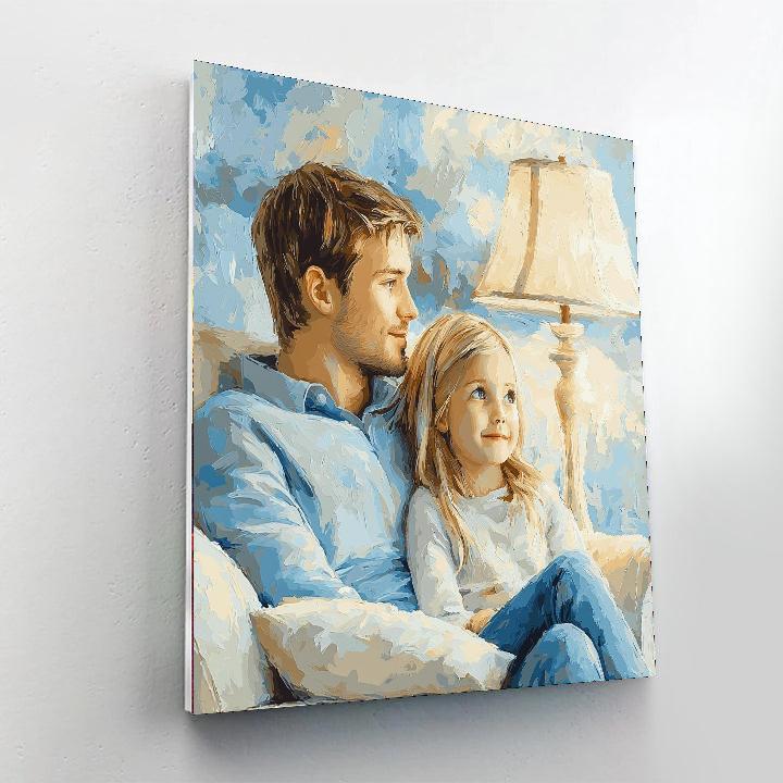 Cozy Bedtime Stories Painting Number Kit