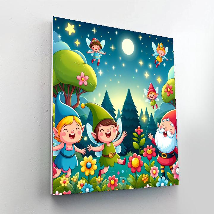 Mystical Magical Forest Numbered Painting Kits