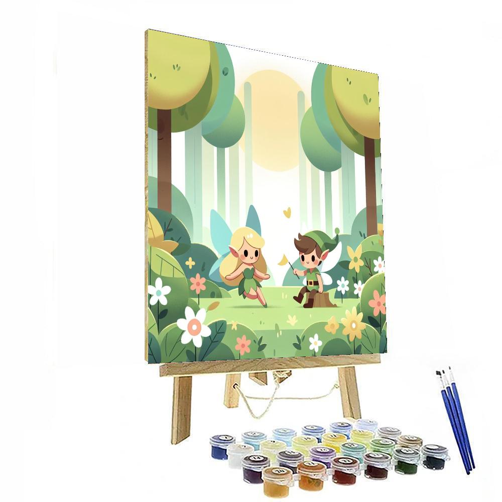 Magic Forest Gathering Numbered Painting Kits