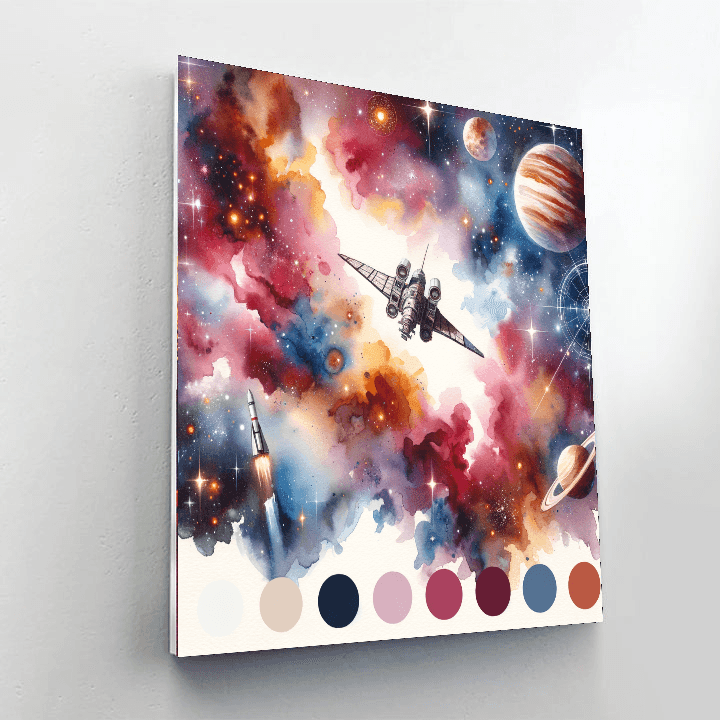 Space Quest Paint By Numbers