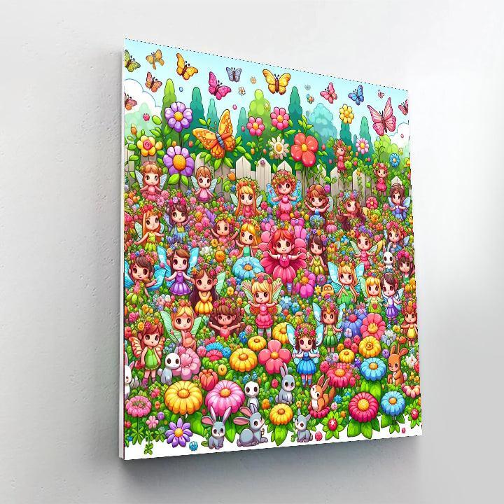 Enchanted Gardens Paint By Number