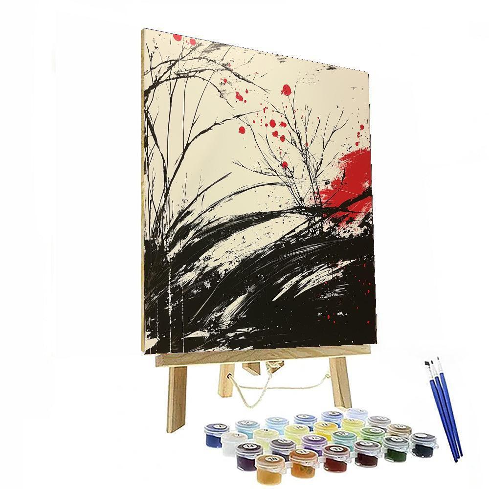 Banksy Inspired Nature's Defiance  Paint By Numbers Kits