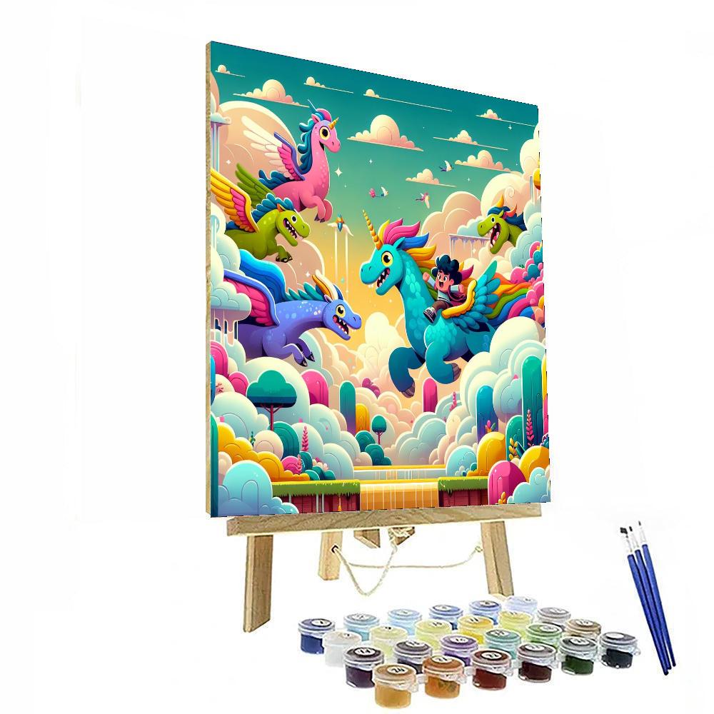 Cloud Kingdom Adventure DIY Paint By Numbers