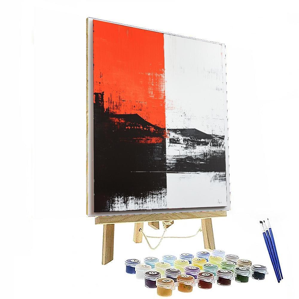 Banksy Inspired Echoes Of Tomorrow  Paint By Numbers Kits