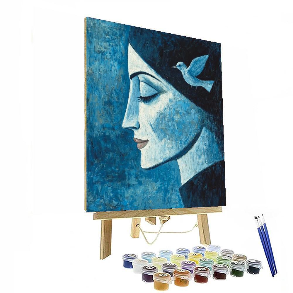 Pablo Picasso Inspired Picasso's Melancholic Muse  Numbered Painting Kits