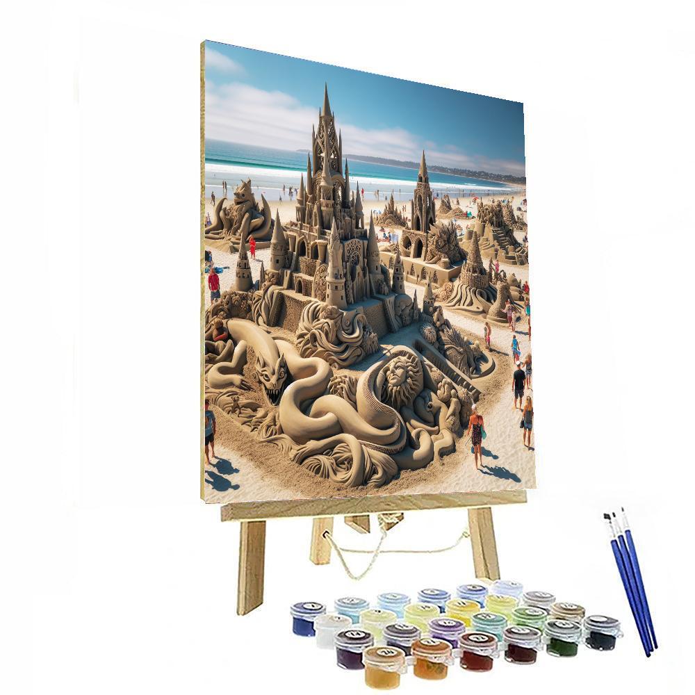 Sandcastle Competition - Usa Numbered Painting Kits