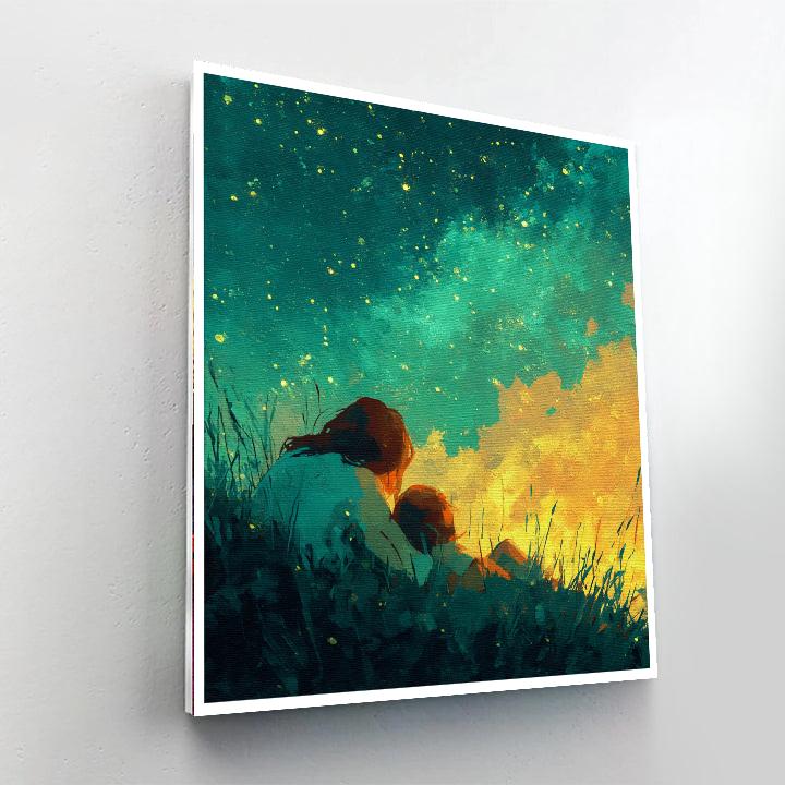 Dreams In The Stars With Mom Painting Number Kit