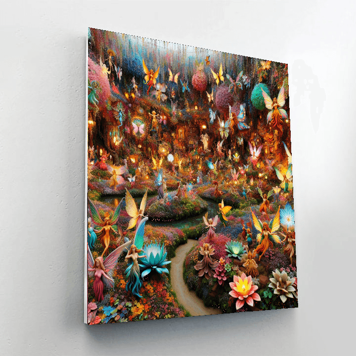 Adventures In Fairy Land Paint By Numbers Art